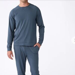 Cozy Earth Men’s Dawn Ultra-Soft Bamboo Pullover Crew XL